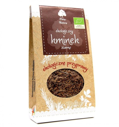 KMINEK ZIARNO BIO 60 g - DARY NATURY DARY NATURY - przyprawy i zioła KMINEK ZIARNO BIO 60 g - DARY NATURY DARY NATURY - przyprawy i zioła