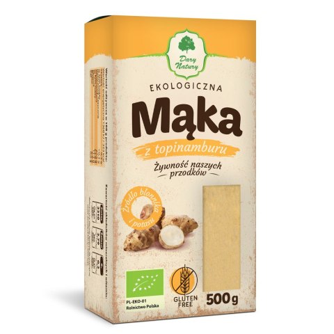 MĄKA Z TOPINAMBURU BEZGLUTENOWA BIO 500 g - DARY NATURY DARY NATURY - inne BIO