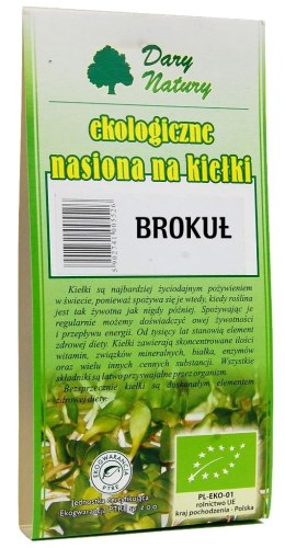 NASIONA BROKUŁU BIO NA KIEŁKI 30 g - DARY NATURY DARY NATURY - inne BIO