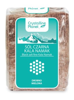 SÓL CZARNA KALA NAMAK DROBNO MIELONA 600 g - CRYSTALLINE PLANET CRYSTALLINE PLANET (sole)