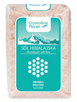 SÓL HIMALAJSKA RÓŻOWA DROBNO MIELONA 600 g - CRYSTALLINE PLANET CRYSTALLINE PLANET (sole)