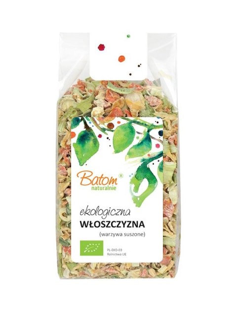 WŁOSZCZYZNA (WARZYWA SUSZONE) BIO 75 g - BATOM BATOM (oleje, soki, sole kąpielowe)