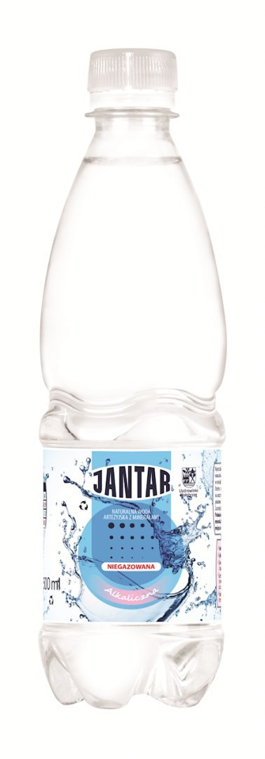 WODA ŹRÓDLANA ŚREDNIOZMINERALIZOWANA NIEGAZOWANA 500 ml - JANTAR JANTAR (woda i suplementy)