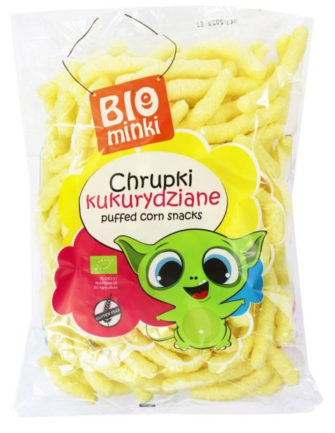 CHRUPKI KUKURYDZIANE BEZGLUTENOWE BIO 150 g - BIOMINKI BIOMINKI (przekąski dla dzieci, kaszki)