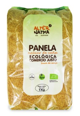 CUKIER TRZCINOWY PANELA BEZGLUTENOWY BIO 1 kg - ALTERNATIVA ALTERNATIVA (kawy, lizaki, cukier, kakao)