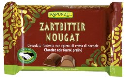 CZEKOLADA GORZKA Z NADZIENIEM NUGATOWYM BIO 100 g - RAPUNZEL RAPUNZEL (kremy orzechowe, ketchupy, czekolady)