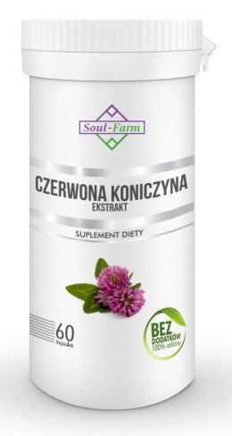 CZERWONA KONICZYNA EKSTRAKT (300 mg) 60 KAPSUŁEK - SOUL FARM SOUL FARM (witaminy i ekstrakty)