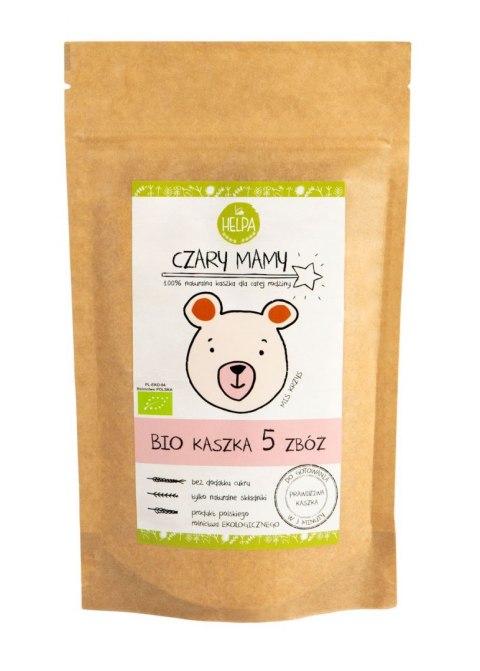KASZKA 5 ZBÓŻ BEZ DODATKU CUKRÓW BIO 200 g - HELPA HELPA (kaszki)
