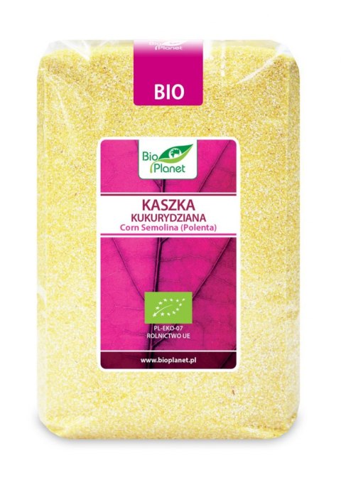 KASZKA KUKURYDZIANA BIO 1 kg - BIO PLANET BIO PLANET - seria RÓŻOWA (płatki, otręby, musli) KASZKA KUKURYDZIANA BIO 1 kg - BIO PLANET BIO PLANET - seria RÓŻOWA (płatki, otręby, musli)