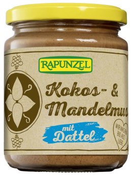 KREM KOKOSOWO - MIGDAŁOWY Z DAKTYLAMI BIO 250 g - RAPUNZEL RAPUNZEL (makarony, czekolady, oleje, kremy orzech