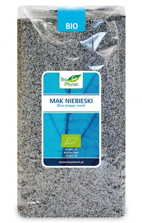 MAK NIEBIESKI BIO 1 kg - BIO PLANET BIO PLANET - seria NIEBIESKA (ryże, kasze, ziarna)