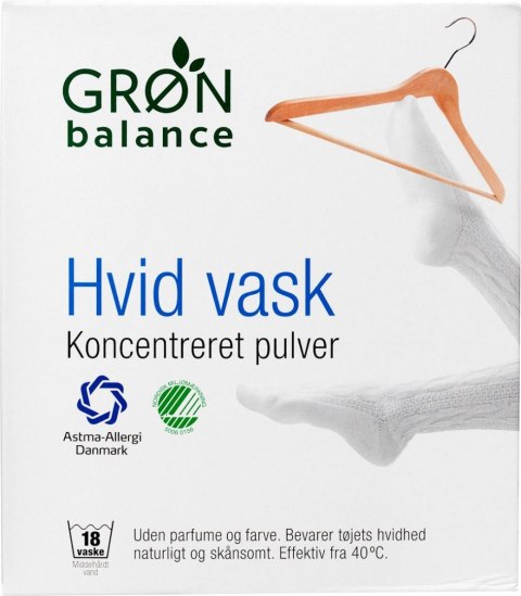 PROSZEK DO PRANIA BIAŁYCH UBRAŃ (KONCENTRAT) ECO 785 g (18 PRAŃ) - GRON BALANCE GRON BALANCE (kosmetyki, środki czystości) PROSZEK DO PRANIA BIAŁYCH UBRAŃ (KONCENTRAT) ECO 785 g (18 PRAŃ) - GRON BALANCE GRON BALANCE (kosmetyki, środki czystości)