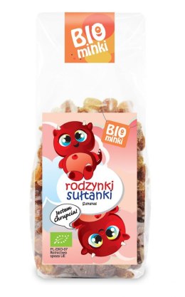 RODZYNKI SUŁTANKI BEZGLUTENOWE BIO 150 g - BIOMINKI BIOMINKI (przekąski dla dzieci, kaszki)