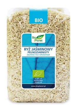 RYŻ JAŚMINOWY PEŁNOZIARNISTY BIO 1 kg - BIO PLANET BIO PLANET - seria NIEBIESKA (ryże, kasze, ziarna)