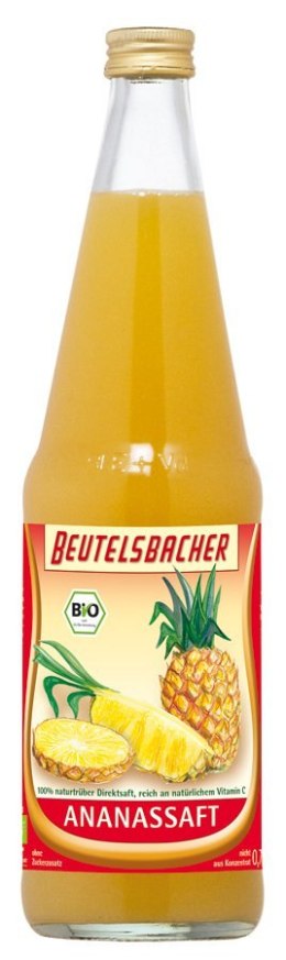 SOK ANANASOWY NFC BIO 700 ml - BEUTELSBACHER BEUTELSBACHER (soki, napoje, ocet jabłkowy)