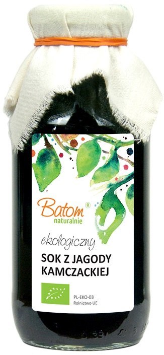 SOK Z JAGODY KAMCZACKIEJ NFC BIO 330 ml - BATOM BATOM (oleje, soki, sole kąpielowe)