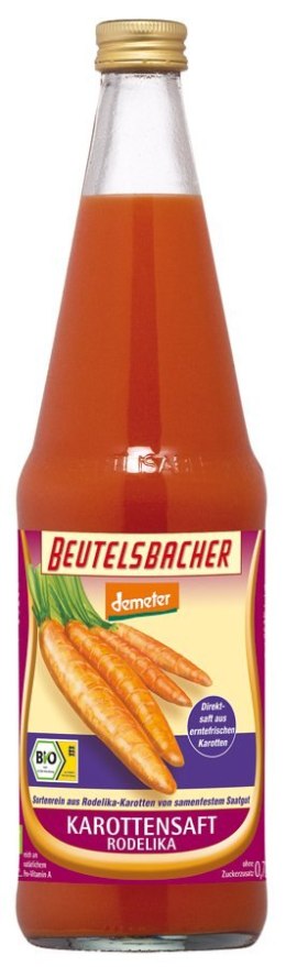 SOK Z MARCHWI RODELIKA DEMETER NFC BIO 700 ml - BEUTELSBACHER BEUTELSBACHER (soki, napoje, ocet jabłkowy)