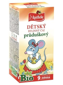HERBATKA DLA DZIECI - ŚLAZ DZIKI, KOPER WŁOSKI I POKRZYWA BIO (20 x 1,5 g) 30 g - APOTHEKE APOTHEKE (herbatki dla dzieci, dorosłych, błonnik