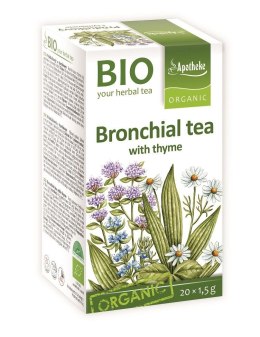 HERBATKA NA OSKRZELA Z TYMIANKIEM BIO (20 x 1,5 g) 30 g - APOTHEKE APOTHEKE (herbatki dla dzieci, dorosłych, błonnik
