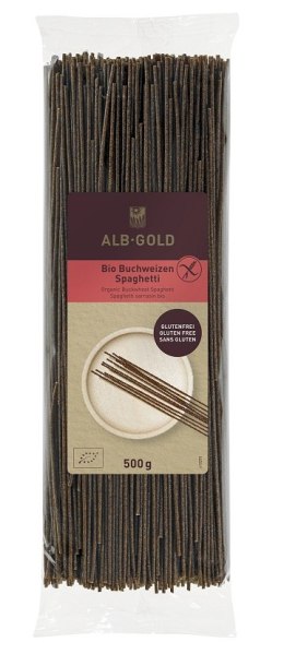 MAKARON (GRYCZANY) SPAGHETTI BEZGLUTENOWY BIO 500 g - ALB GOLD (ALB NATUR) ALB-GOLD (makarony)