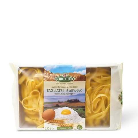 MAKARON (SEMOLINOWY JAJECZNY) TAGLIATELLE BIO 250 g - LA BIO IDEA LA BIO IDEA (makarony, strączkowe,sosy pomidorowe)