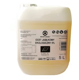 OCET JABŁKOWY 5 % NIEFILTROWANY BIO 5 L - HORECA (BIO FOOD) HORECA BIO - pozostałe