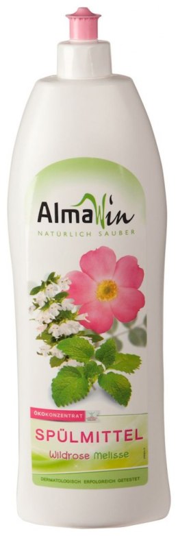 PŁYN DO MYCIA NACZYŃ DZIKA RÓŻA - MELISA (KONCENTRAT) ECO 1 L - ALMAWIN ALMAWIN (środki czystości)