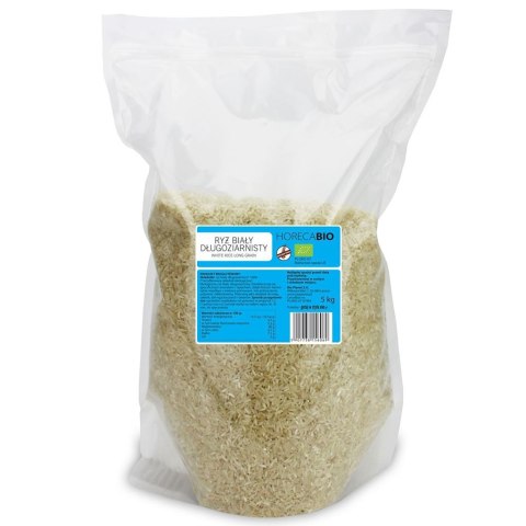 RYŻ BIAŁY DŁUGOZIARNISTY BEZGLUTENOWY BIO 5 kg - HORECA (BIO PLANET) HORECA BIO - pozostałe