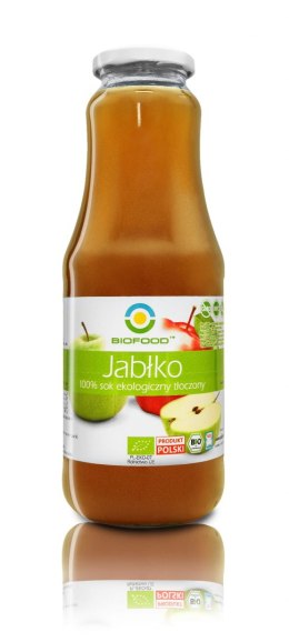 SOK JABŁKOWY NFC BEZGLUTENOWY BIO 1 L - BIOFOOD BIOFOOD (soki, przetwory, octy, olej kokosowy)