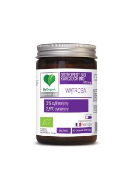 OSTROPEST + KARCZOCH EKSTRAKT BIO 50 KAPSUŁEK - BE ORGANIC BE ORGANIC (suplementy diety)