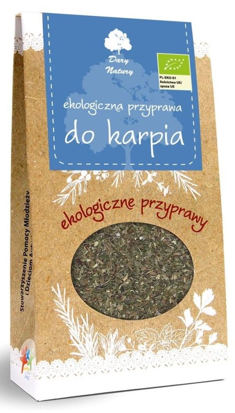 PRZYPRAWA DO KARPIA BIO 40 g - DARY NATURY (PRODUKT SEZONOWY) DARY NATURY - przyprawy i zioła