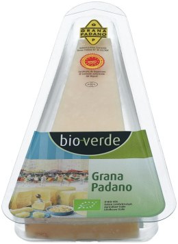 SER TWARDY GRANA PADANO BIO 125 g - BIO VERDE BIO VERDE (oliwki, sery, makarony, przystawki)