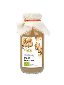 SYROP IMBIROWY BIO 330 ml - BATOM BATOM (oleje, soki, sole kąpielowe)