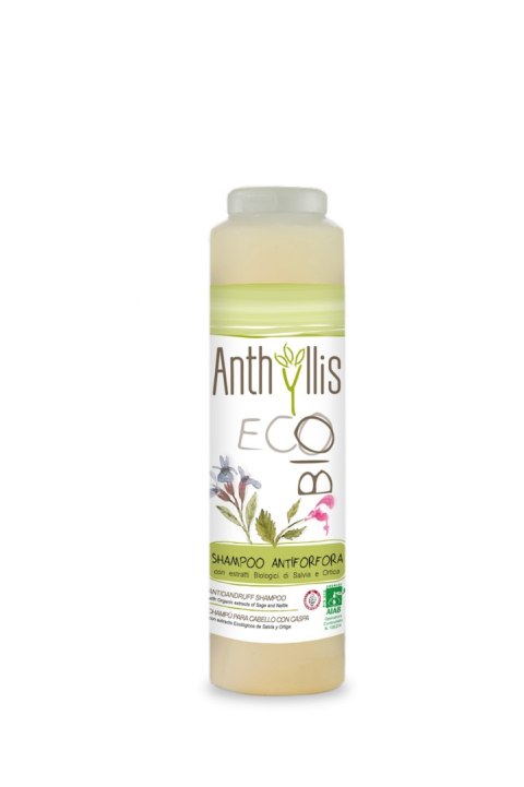 SZAMPON DO WŁOSÓW Z EKSTRAKTEM Z SZAŁWII I POKRZYWY PRZECIWŁUPIEŻOWY ECO 250 ml - ANTHYLLIS ANTHYLLIS (kosmetyki)