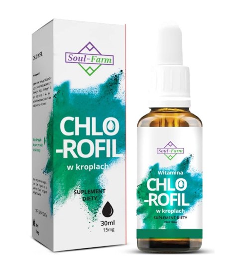 CHLOROFIL W KROPLACH 30 ml - SOUL FARM SOUL FARM (witaminy i ekstrakty)