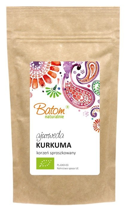 KURKUMA MIELONA BIO 300 g - BATOM BATOM (oleje, soki, sole kąpielowe) KURKUMA MIELONA BIO 300 g - BATOM BATOM (oleje, soki, sole kąpielowe)