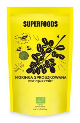 MORINGA SPROSZKOWANA BIO 150 g - BIO PLANET BIO PLANET - seria SUPERFOODS