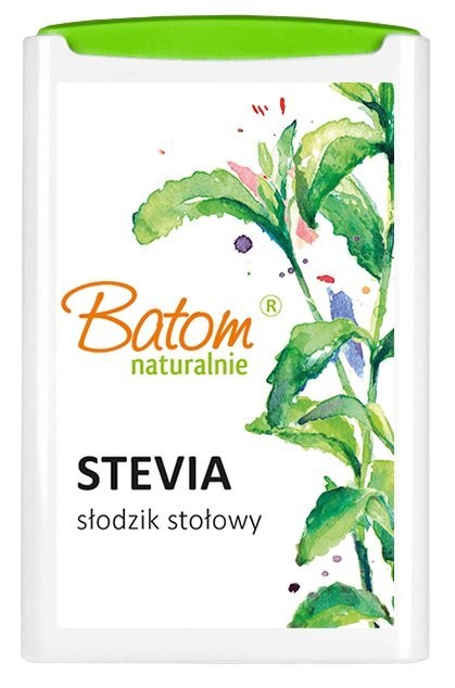 STEVIA PASTYLKI W DOZOWNIKU (300 szt.) 18 g - BATOM BATOM (oleje, soki, sole kąpielowe)