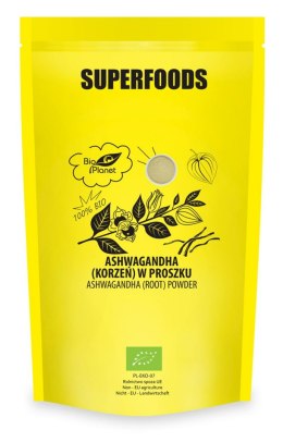 ASHWAGANDHA SPROSZKOWANA BIO 500 g - BIO PLANET BIO PLANET - seria SUPERFOODS