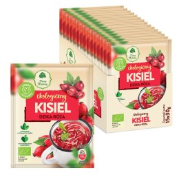 KISIEL INSTANT DZIKA RÓŻA BEZGLUTENOWY BIO 30 g - DARY NATURY DARY NATURY - inne BIO