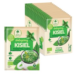 KISIEL INSTANT POKRZYWA Z MIĘTĄ BEZGLUTENOWY BIO 30 g - DARY NATURY DARY NATURY - inne BIO