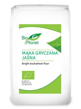 MĄKA GRYCZANA JASNA BIO 500 g - BIO PLANET BIO PLANET - seria MĄKI I SKROBIE