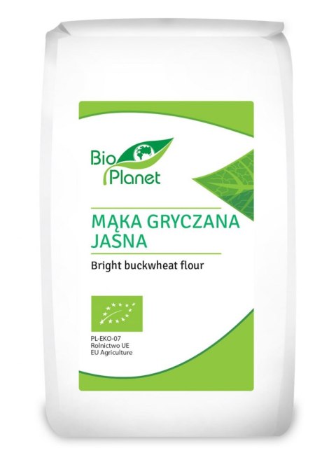 MĄKA GRYCZANA JASNA BIO 500 g - BIO PLANET BIO PLANET - seria MĄKI I SKROBIE MĄKA GRYCZANA JASNA BIO 500 g - BIO PLANET BIO PLANET - seria MĄKI I SKROBIE