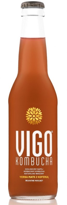 KOMBUCHA Z YERBĄ MATE BEZGLUTENOWA BIO 330 ml - VIGO VIGO YOKO (kombucha)