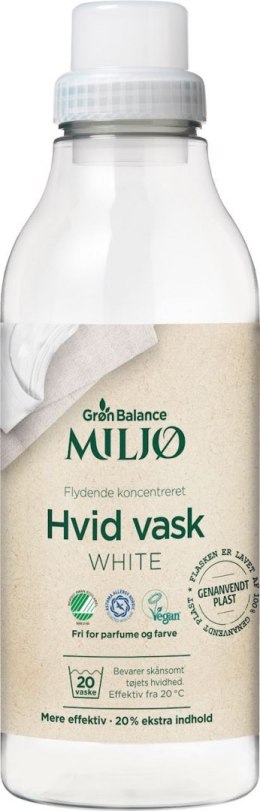 PŁYN DO PRANIA BIAŁYCH UBRAŃ ECO (KONCENTRAT) 900 ml (20 PRAŃ) - GRON BALANCE GRON BALANCE (kosmetyki, środki czystości)